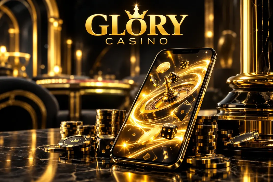 Ilustración: Glory Casino en el celular