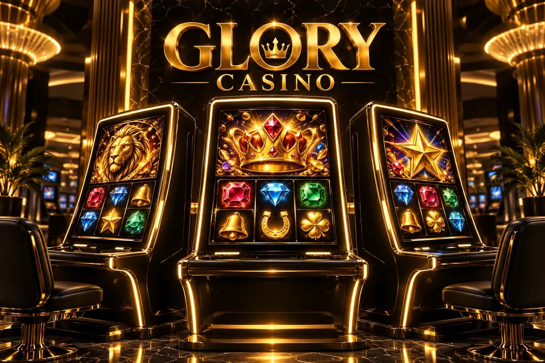 Ilustración: tragamonedas en Glory Casino